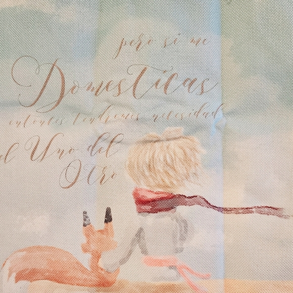 "The Little Prince" Canvas Tote Bag - Picture 3 of 3